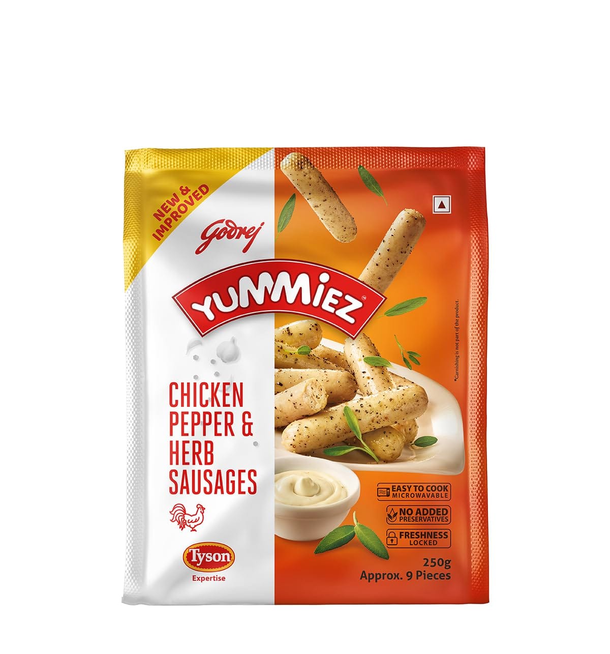 Godrej Yummies Chicken & Pork Sausage 500g