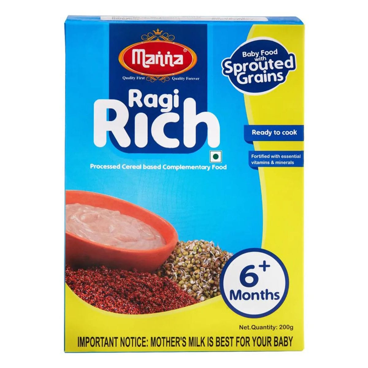 Manna Ragi Rich 200g