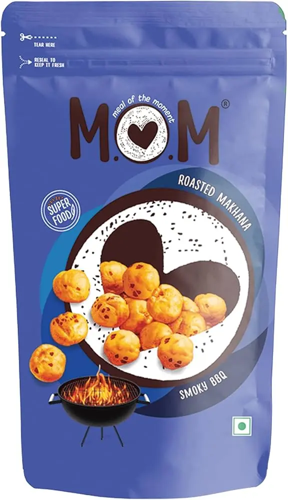 Mom Makhana Smoky BBQ 75G