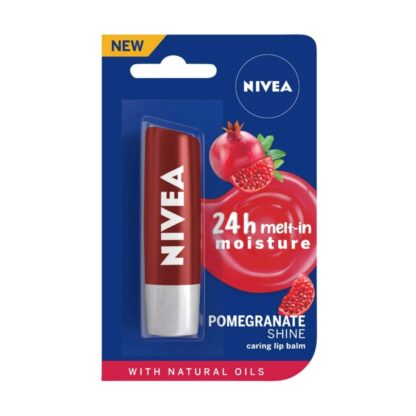 Nivea Lip Balm Pomegranate 4.8G