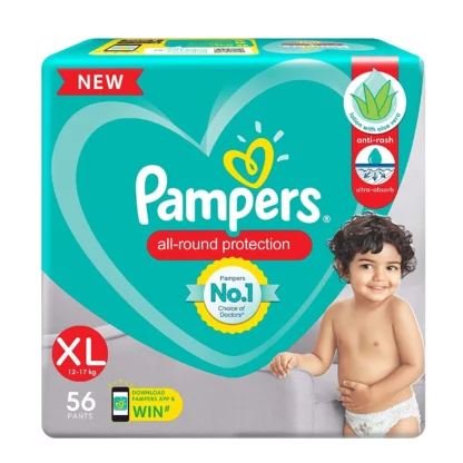 Pampers Lotion & Aloe XL 12-17KG