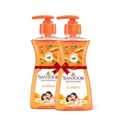 Santoor Hand Wash Cream 200ML 1+1