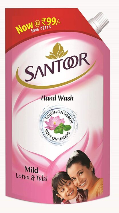 Santoor Hand Wash Mild 750ML