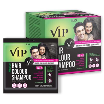 VIP Hair Color Shampoo Black 40ML