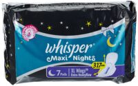 Whisper Maxi Night 7 Pads