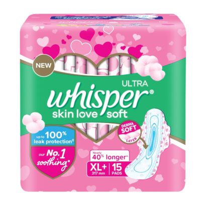 Whisper Ultra Soft XL 15 Pads