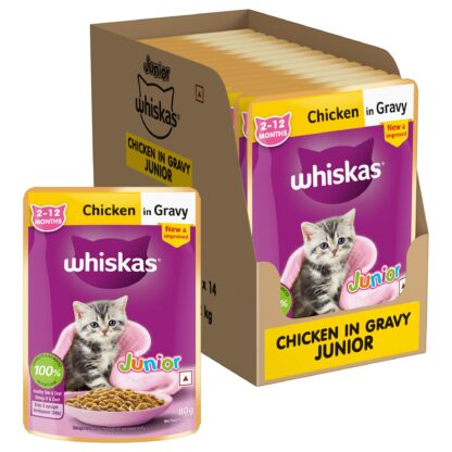 Whiskas Junior Chicken Gravy 80G