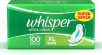 Whisper Ultra XL Sanitary Pads - 30 N