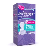 Whisper Daily Liners Pantyliners 20 N