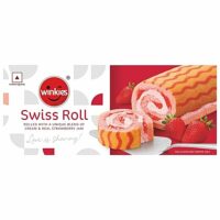 Winkies Swiss Roll Strawberry 165G