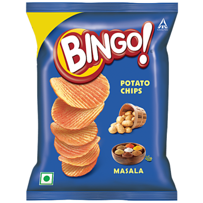 Bingo Popped Indian Spice Mix Chips 25g