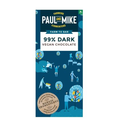 Farmers Paul & Milk Fermenters 99% Dark Chocolate 68g