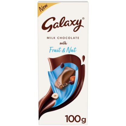 Galaxy Fruit & Nut Milk Chocolate 100g