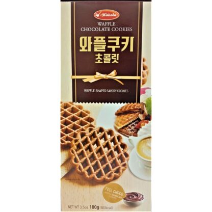 Kokola Waffle Chocolate Cookies 100g