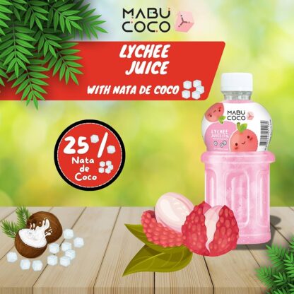 Mabu Coco Lychee Juice 320ml