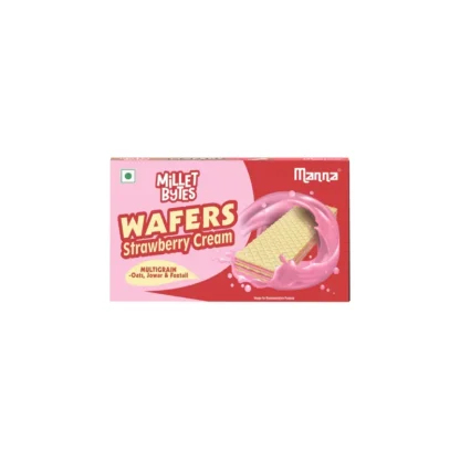 Manna Strawberry Wafers 70g