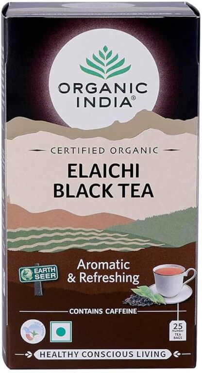 Organic India Elaichi Black Tea 25bag