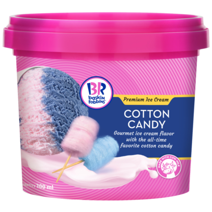 Skei Cotton Candy Ice Cream Cup 100ml