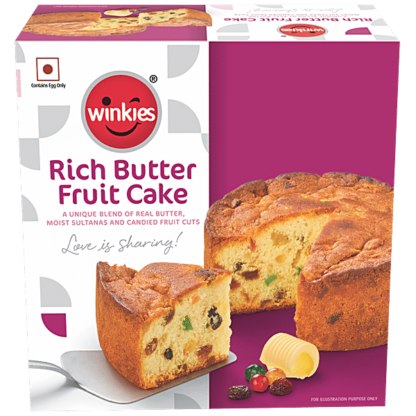 Winkies Tutti Frutti Fruit Cake 250g